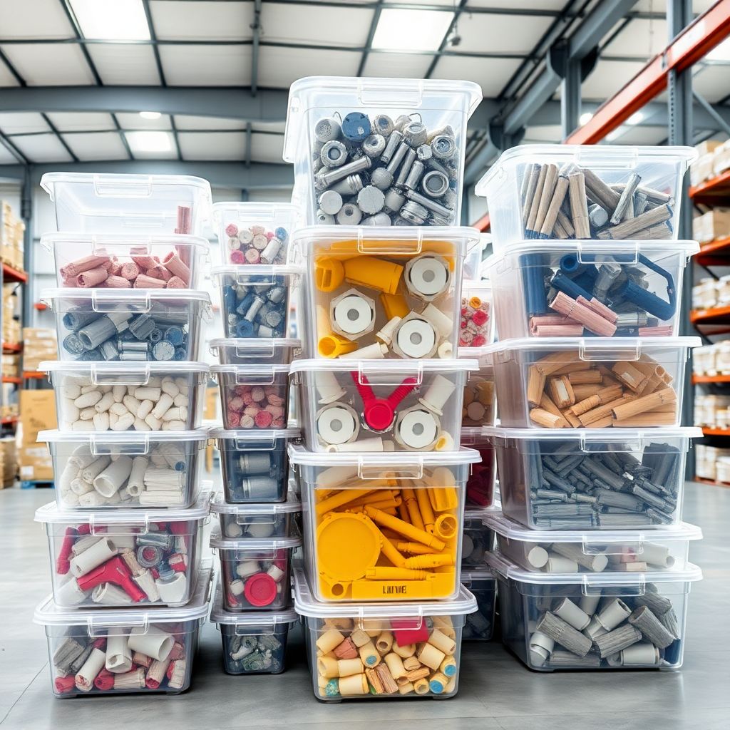 Contenedor de Plastico Transparente
