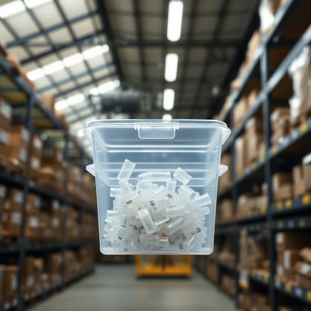 Contenedor de Plastico Transparente