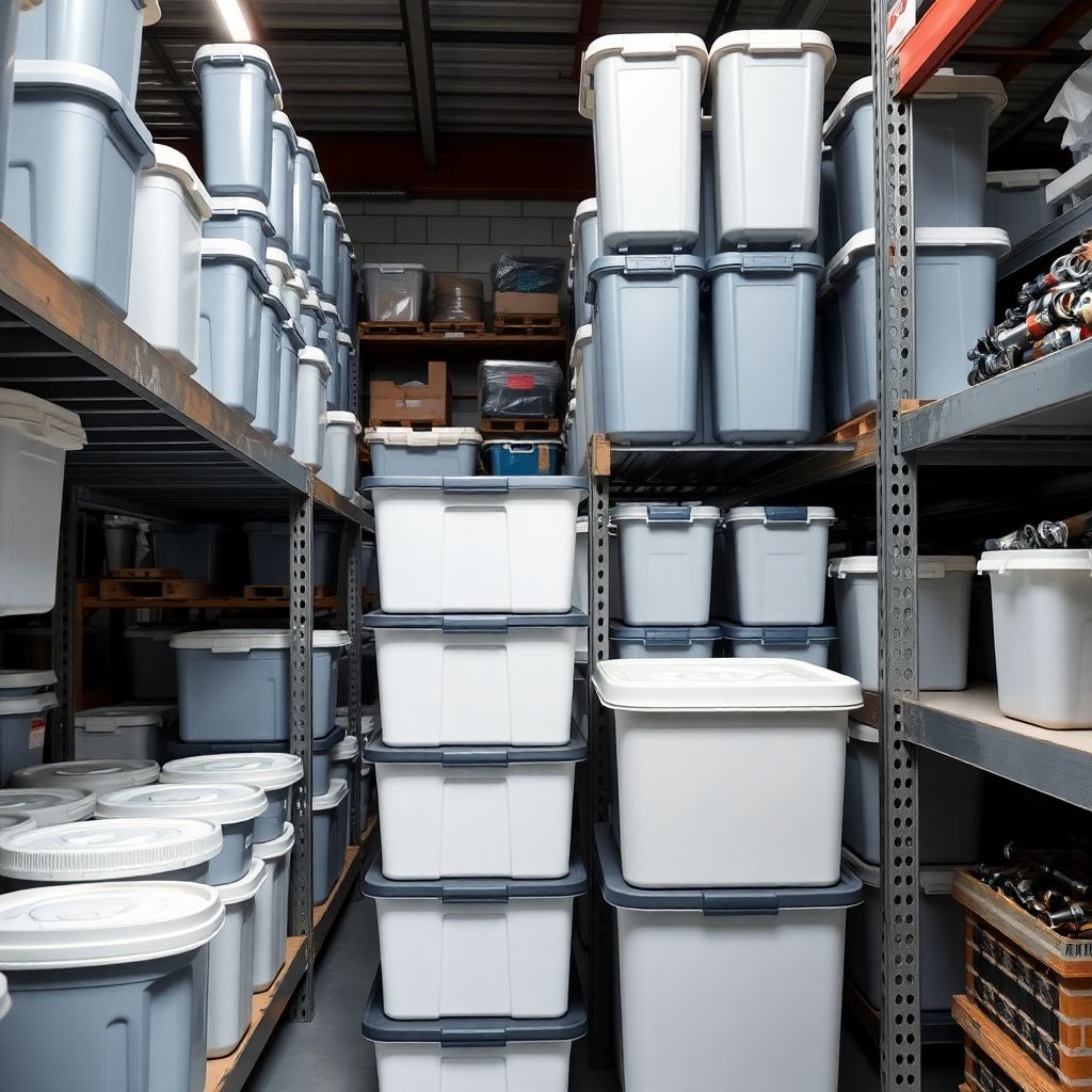 Contenedores de Plastico con Tapa