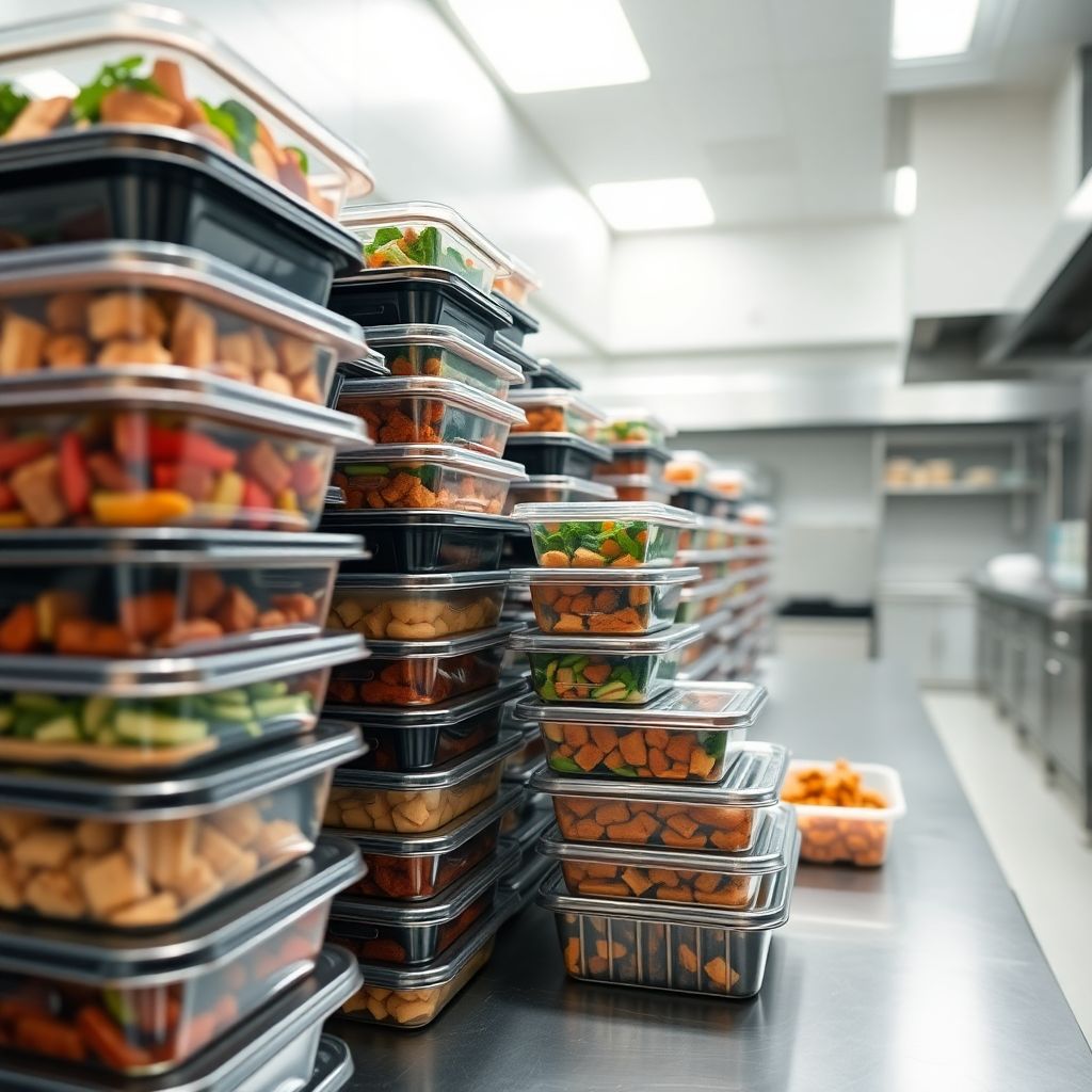 Contenedores de Plastico para Comida
