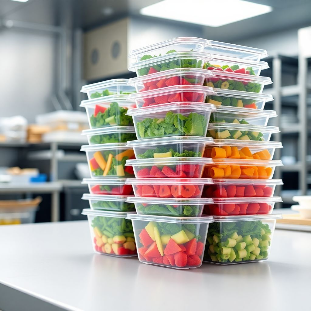 Contenedores de Plastico para Comida